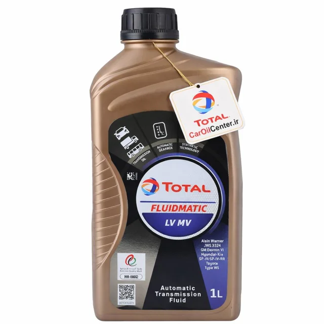 روغن گیربکس اتوماتیک توتال DIII MV حجم ۱ لیتر (Total)