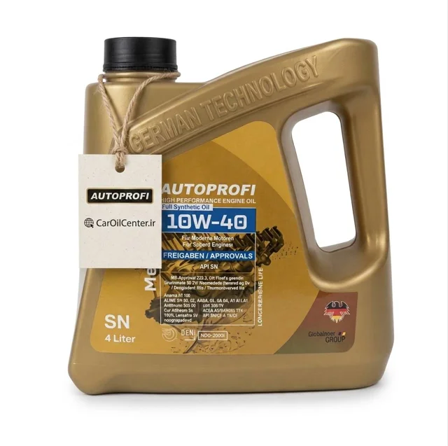 روغن موتور اتوپروفی 10W-40 حجم ۴ لیتر (Autoprofi)