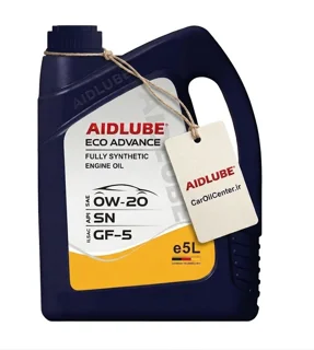 روغن موتور ایدلوب 0w-20 حجم ۵ لیتر (Aidlub)