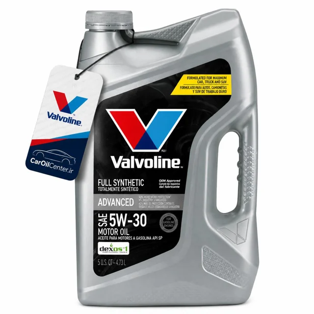روغن موتور ولوولین SAE 5W30 API SP 4/73L مدل Advanced (Valvoline)