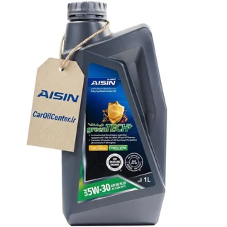 روغن موتور آیسین 5W30 API SN+ فول سنتتیک حجم 1 لیتر (Aisin)