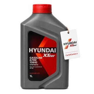 روغن موتور هیوندای اکستیر G700 10W40 SN حجم 1 لیتر (Hyundai XTeer)
