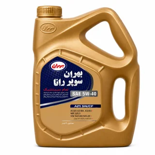 روغن موتور بهران سوپر رانا 5W40 SN/CF حجم 4 لیتر (Behran)