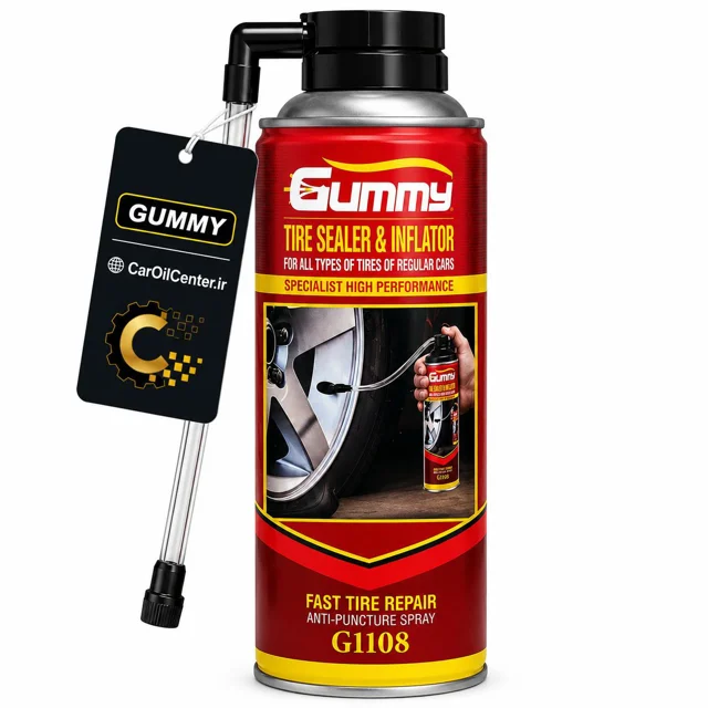 اسپری پنچرگیری گامی مدل G1108 حجم ۴۵۰ میلی‌لیتر (GAMI)