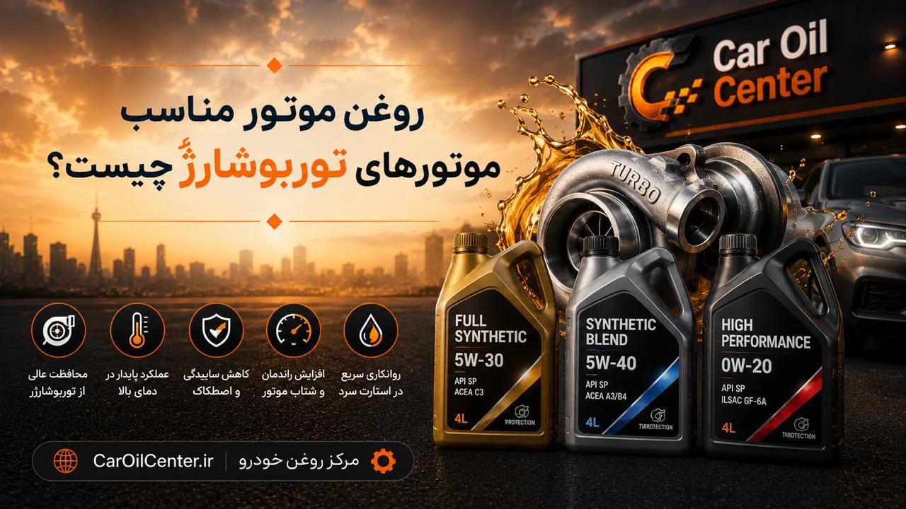 روغن موتور مناسب موتورهای توربوشارژ چیست؟