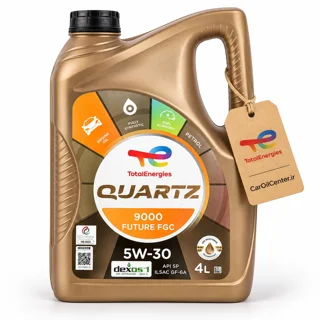 روغن موتور توتال Quartz 9000 5W-30 API SP حجم 4 لیتر (Total)