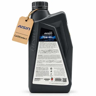 روغن گیربکس آیسین 75W-90 GL-5روغن گیربکس آیسین gearTECH+ 75W-90 API GL-5 حجم 1 لیتر (AISIN)